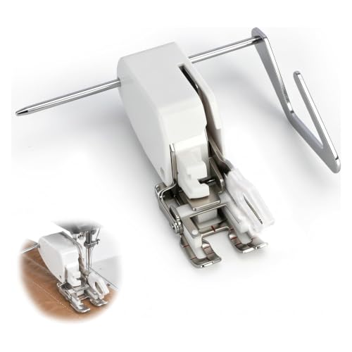 Walking Foot Sewing Machine Attachment for Brother, Heavy Duty Even Feed Presser Foot for Quilting, Leather & Thick Fabric – Compatible with Brother, Singer, Janome Low Shank Machines